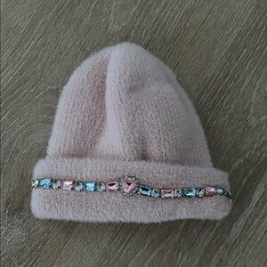 Super Smalls Cotton Candy Jeweled Beanie
